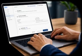 Emissão fiscal sendo realizada pelo Meu Portal Fiscal
